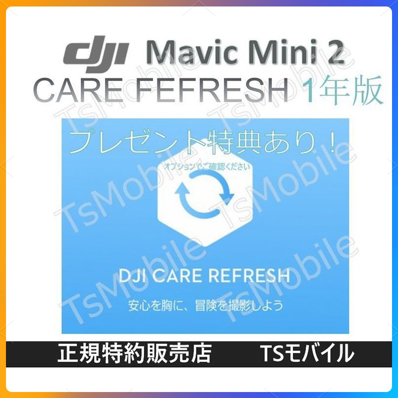 DJI Care Refresh　DJI MINI 2　専用　1年版